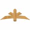 Ekena Millwork Alberta Rough Sawn Timber Gable Bracket, Western Red Cedar, 60"W x 22"H x 6"D x 6"F, 9/12 Pitch GBW060X22X0606ALB00RWR - alternate 1